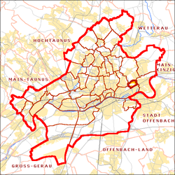 Mk Frankfurt Karte Riederwald
